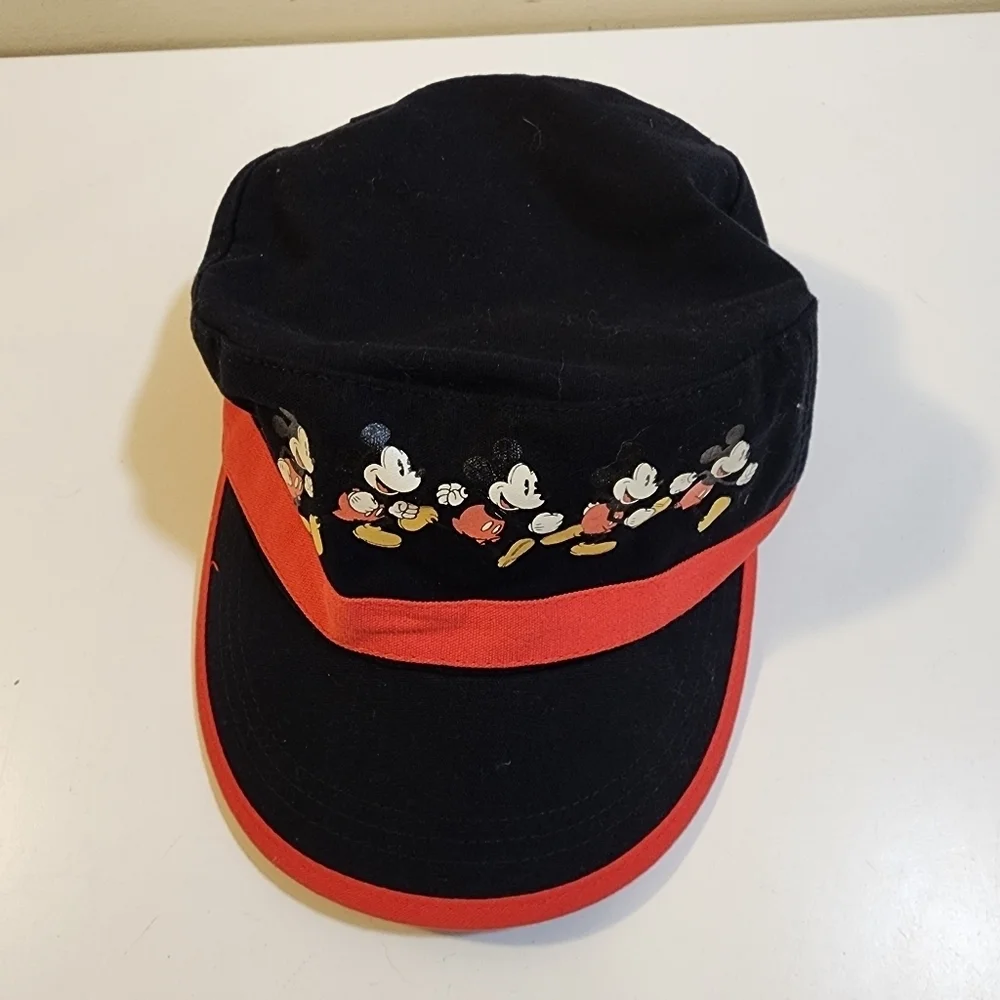 Disney Parks Original Black Mickey Mouse Hat Size Youth